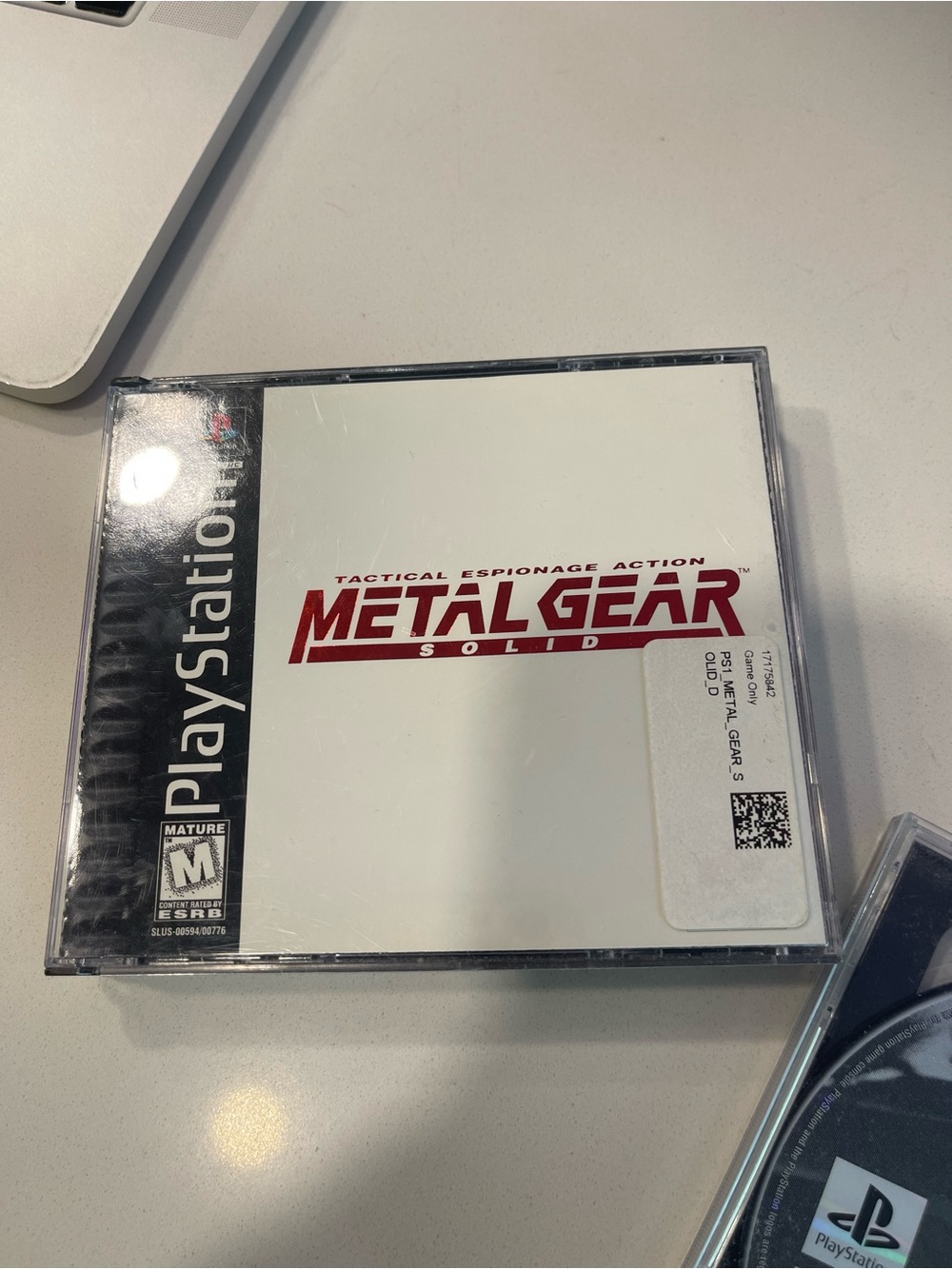 Metal Gear Solid PlayStation 1 Game -